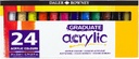 Pintura acrilica 24uds 22ml Daler Rowney Graduate