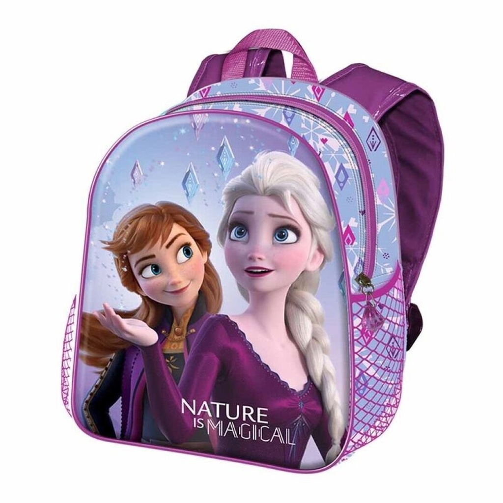 Mochila 3D Frozen ll Disney 31x27x11cm