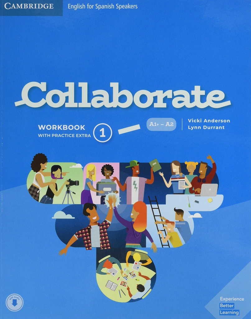 Collaborate Level 1 Workbook with Digital Pack English for Spanish Speakers