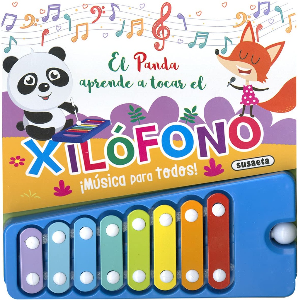 El Panda Aprende A Tocar El xilófono (¡Música para todos!)