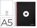 [KD60] Cuaderno espiral 1L A4 100g 120h 5B T/P 4T Antartik (copia) (NEGRO)