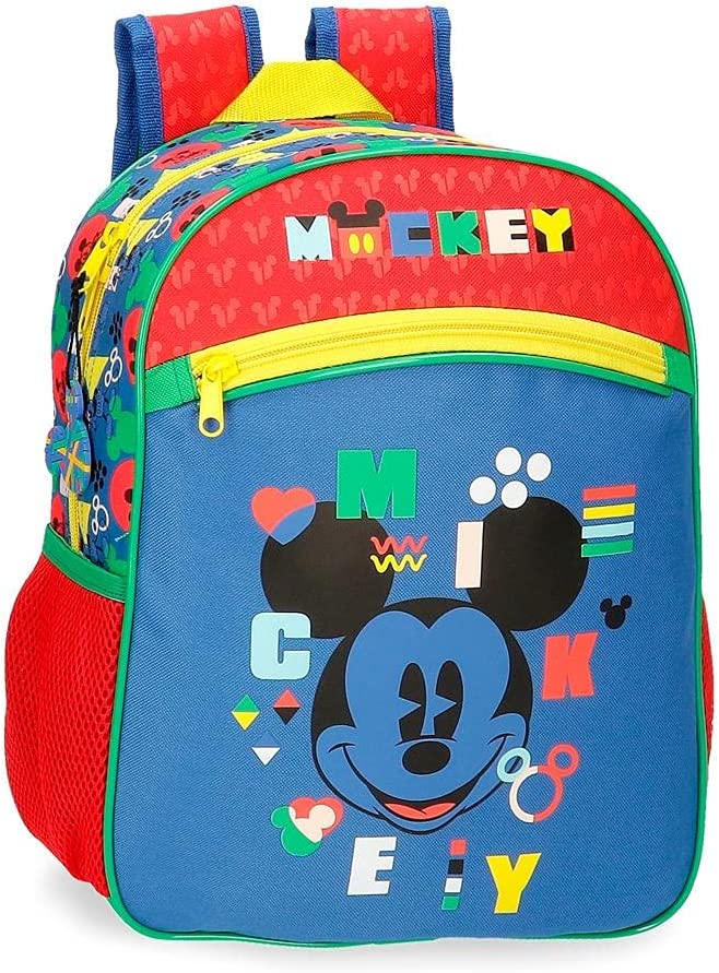 Mochila escolar Mickey Shape Shifter  27x33x11