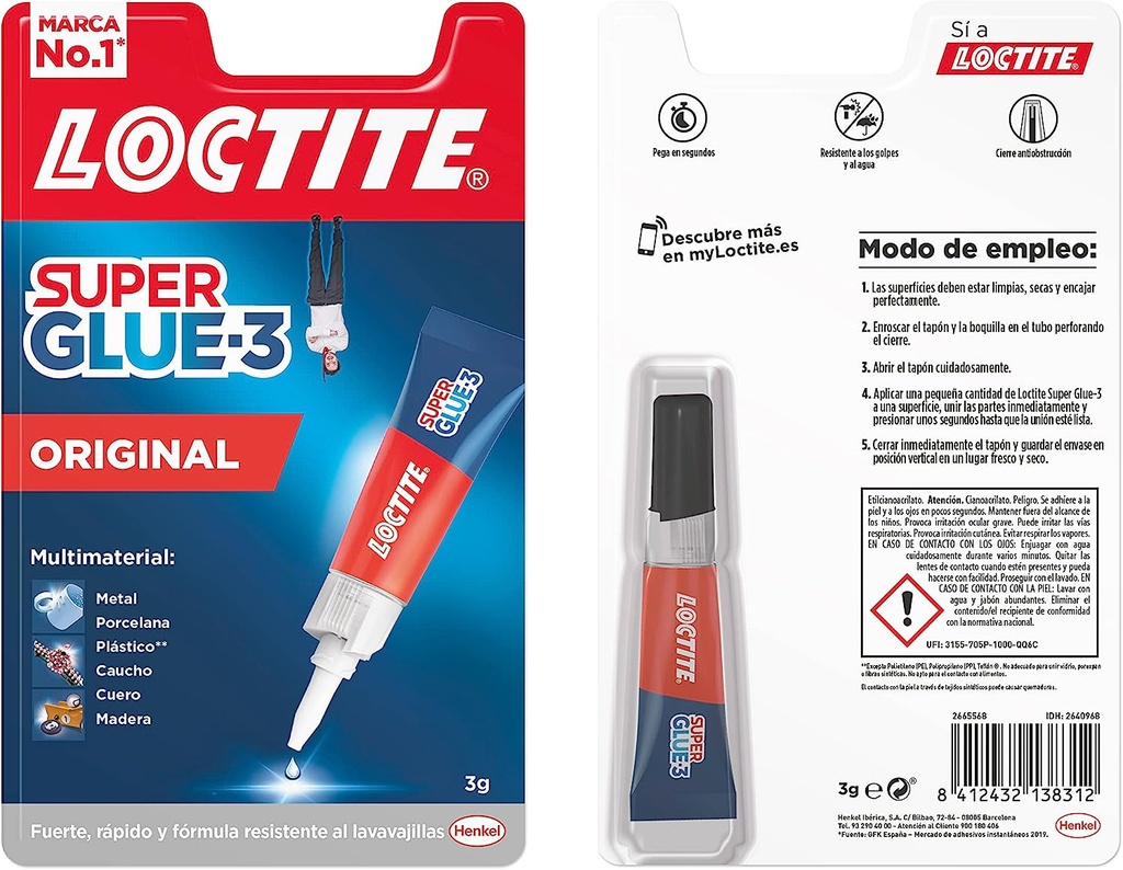 Super Glue-3 3gr Loctite