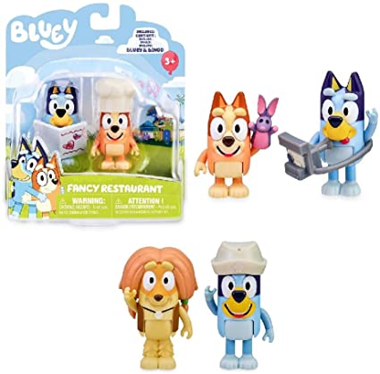 Bluey pack 2 figuras surtidas