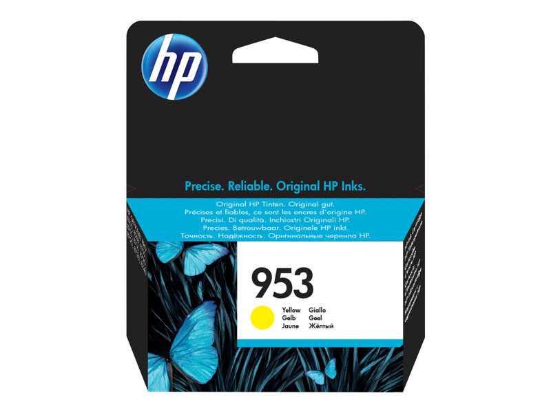 Tinta hp 953 original F6U14AE amarilla