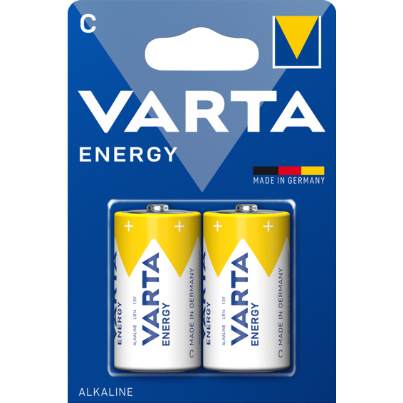 [04114229412] Pilas LR14 C alcalina 1.5v 2ud Varta