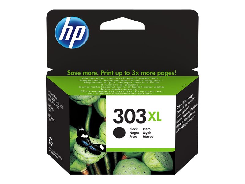 [T6N04AE#ABE] Tinta HP 303XL original T6N04AE negra