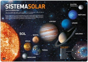 [TSEH504] VADE ESCOLAR SISTEMA SOLAR 34,5x49,5cm