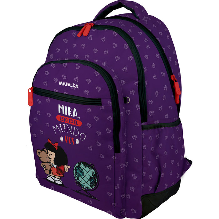 [37500193] Mochila triple Mafalda Grafoplas