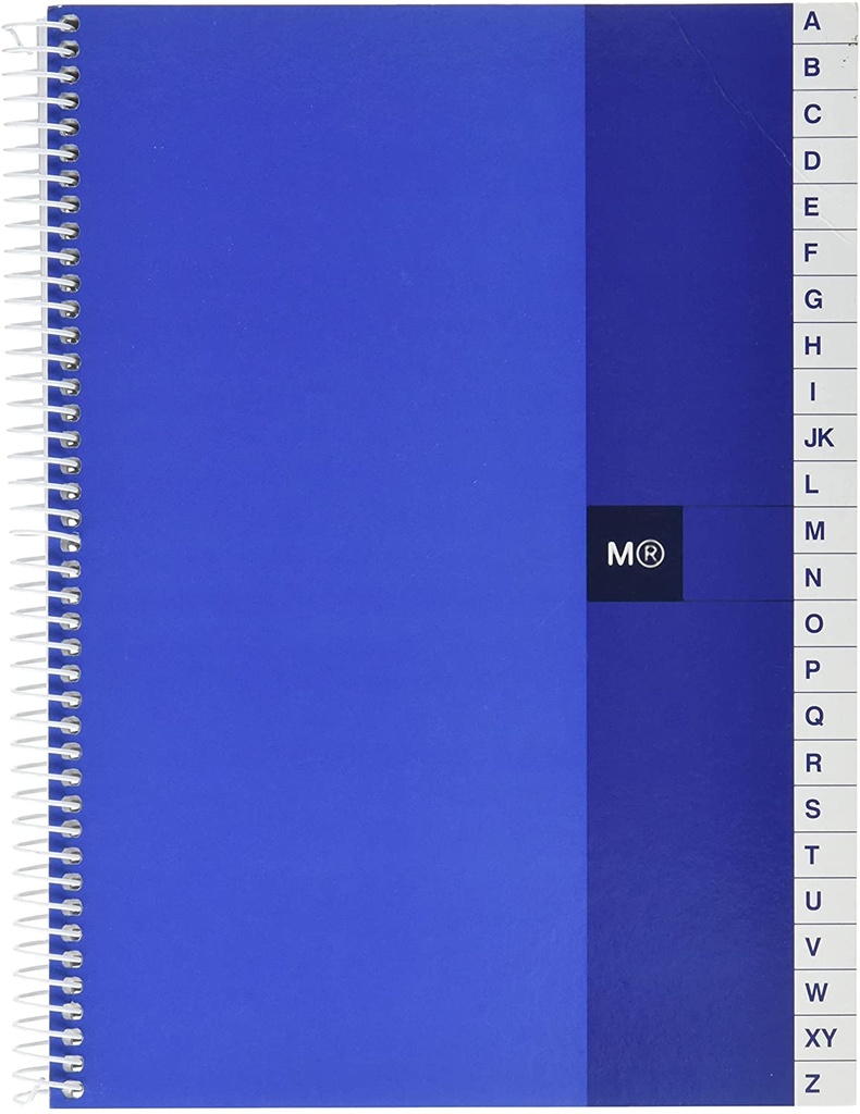 Cuaderno espiral Indice 5X5 A5 70g 100h Cromatic MR
