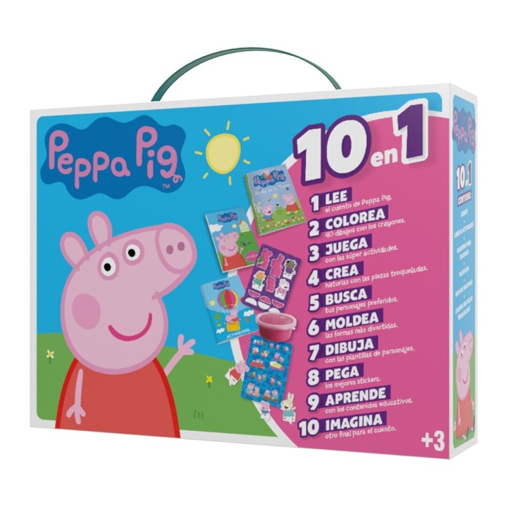 [PTC008] Maletin 10 en 1 Peppa pig Imagiland