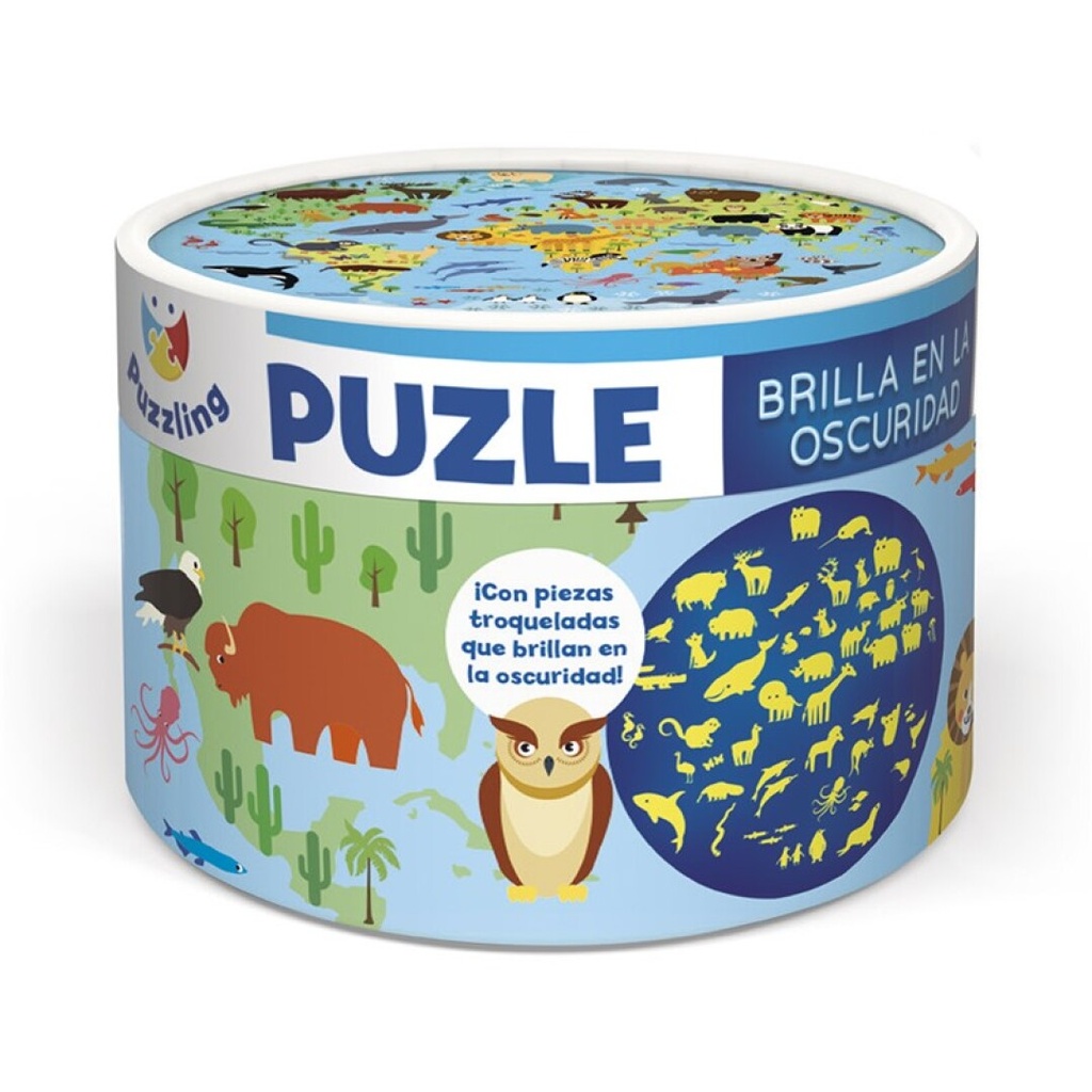 [PUR001] Puzzle XL Mundo Animal Imagiland