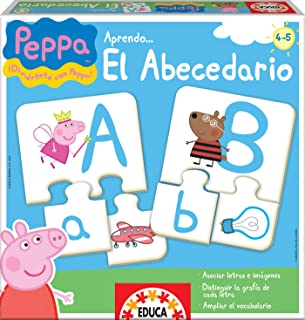 [15652] Aprendo el abecedario Peppa Pig Puzzle Abecedario  Juego Educativo +4a Educa