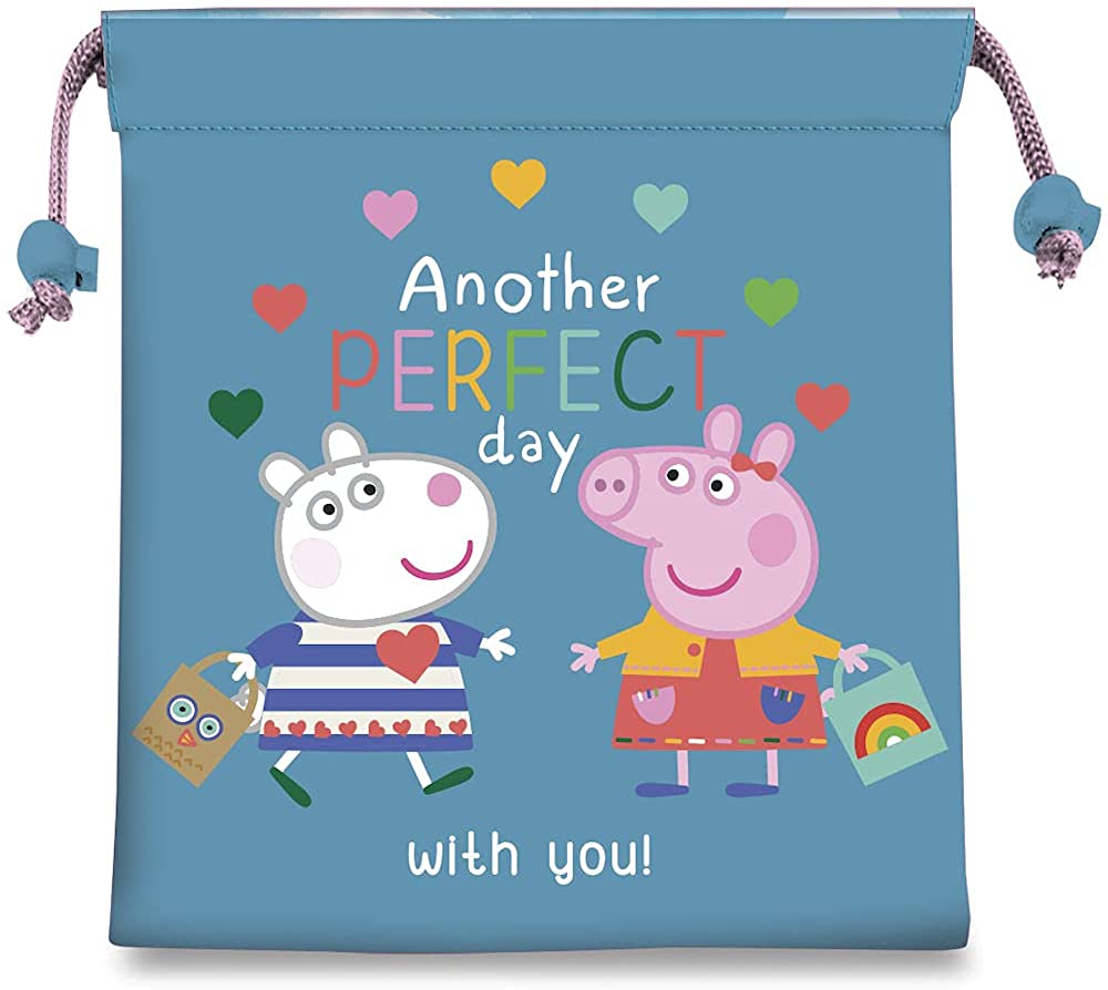 [PP17045] Saco Portameriendas Peppa Pig 22Cm