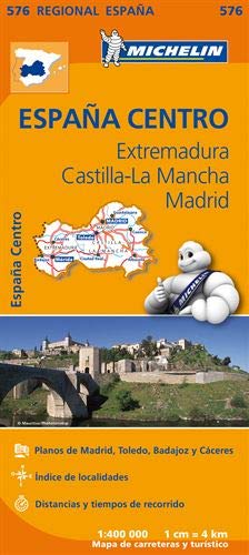 [9782067184350] Mapa Regional Extremadura, Castilla la Mancha, Madrid