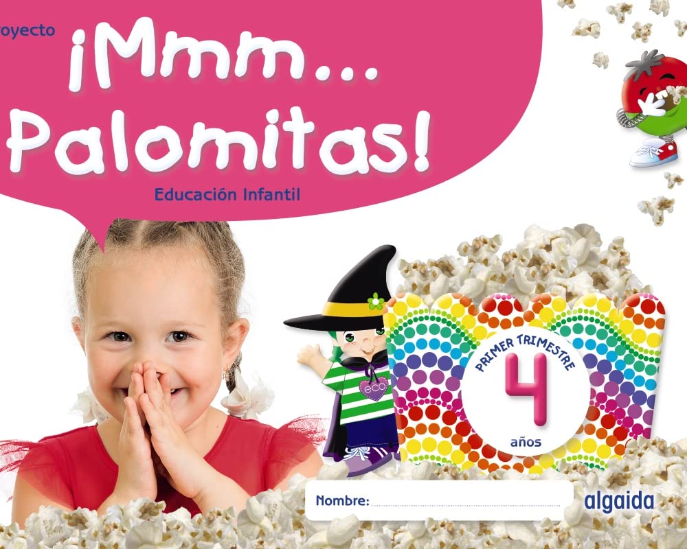 [9788491895343] ¡Mmm... Palomitas! Educación Infantil 4 años. Primer trimestre