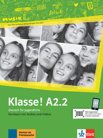 [9783126071345] Klasse! a2.2, libro del alumno + audio + video: Livre de l'élève. Avec pistes audios + vidéos