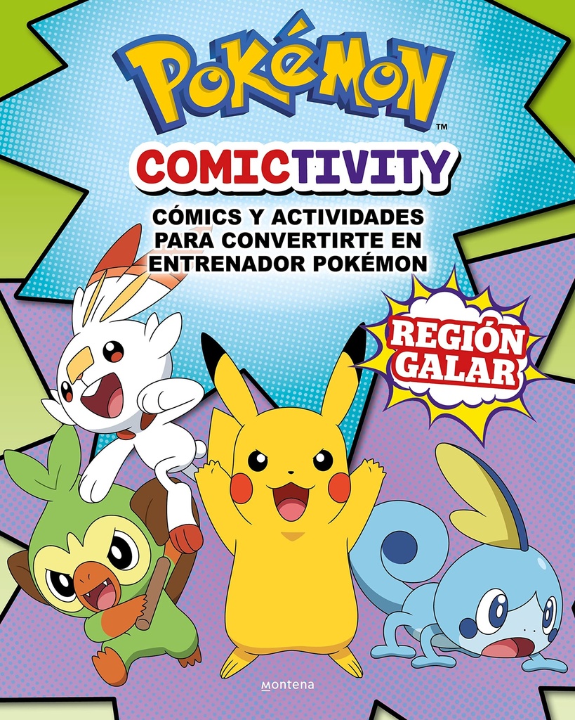 [9788419169617] Comictivity (Colección Pokémon): Cómics y actividades para convertirte en entrenador Pokémon