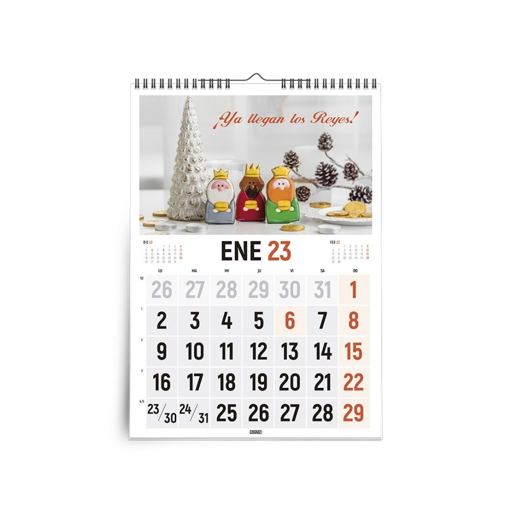 [353453] Calendario 2023 vertical 30X43 Happy Days Ingraf