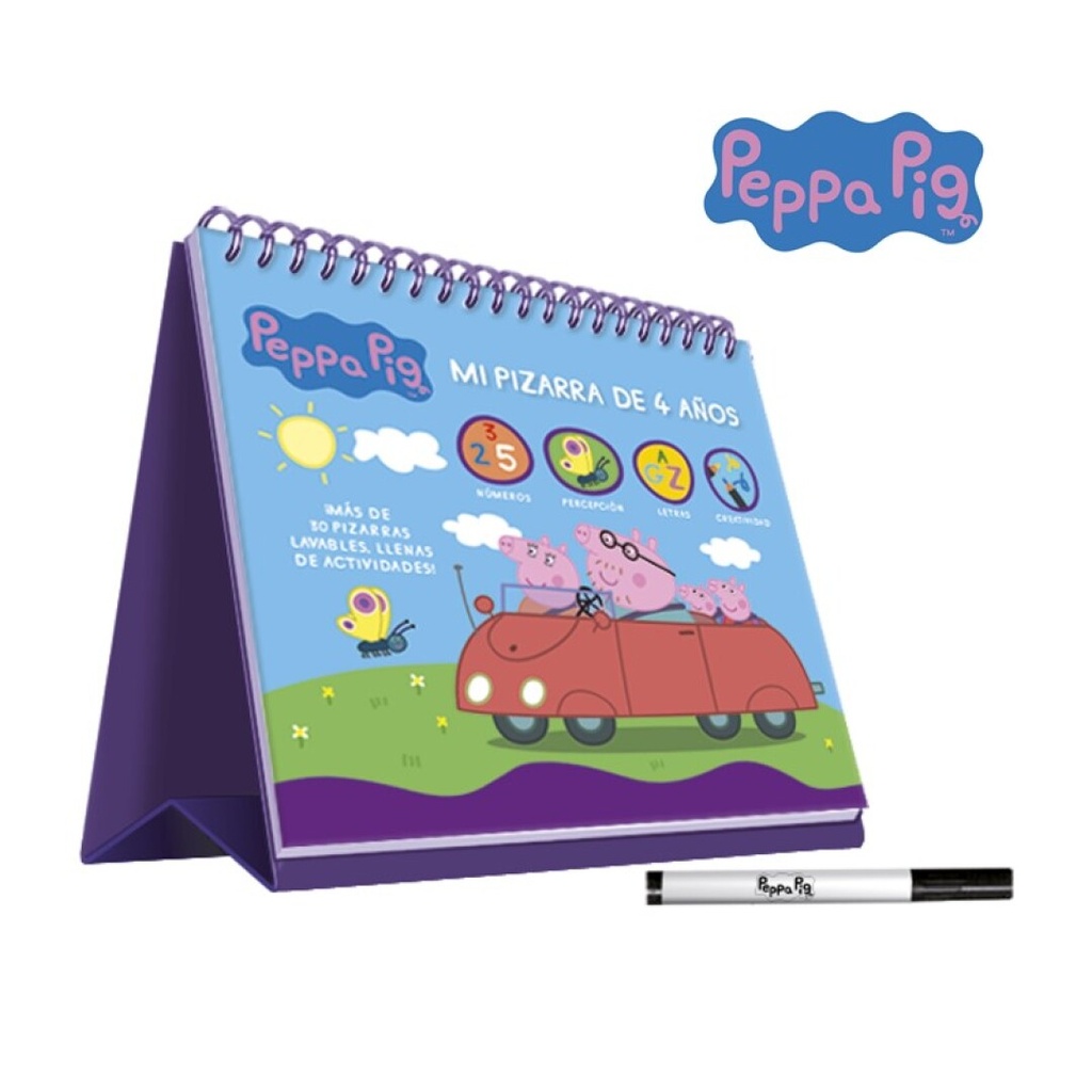 [BOE006] Mi pizarra Peppa Pig 4 años Imagiland