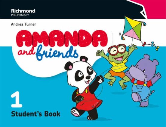 [9788466829250] Amanda u0026 friends 1 student s pack  3 años