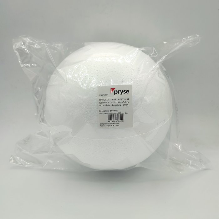 [5080015] Bola porexpan Ø150mm 1ud Pryse