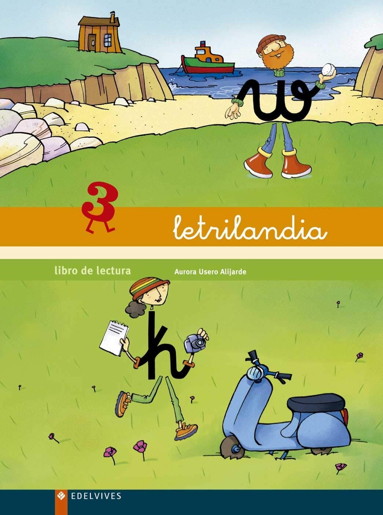 [9788426355850] Letrilandia 3 (Libro de lecturas)