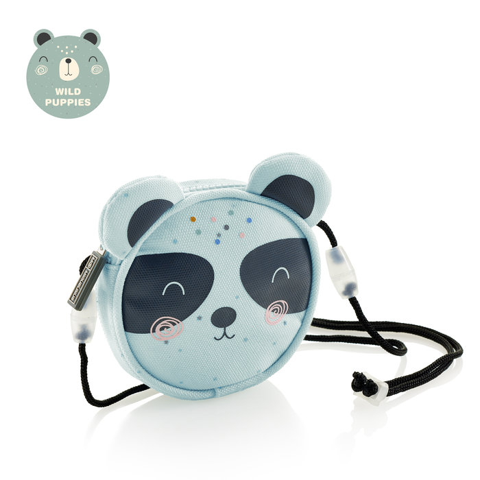 [MR16394] BOLSITO RECICLADA WILD PUPPIES PANDA