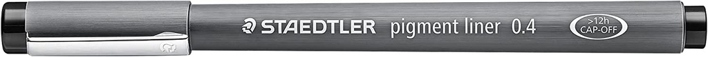 [308 04] Rotulador calibrado 0.4mm negro Staedler