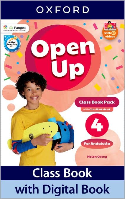 [9780194072892] Open Up 4. Class Book. Andalusian Edition