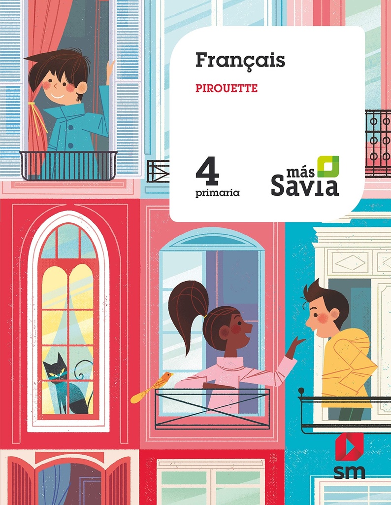 [9788491824329] Francés Pirouette. 4 Primaria. Más Savia