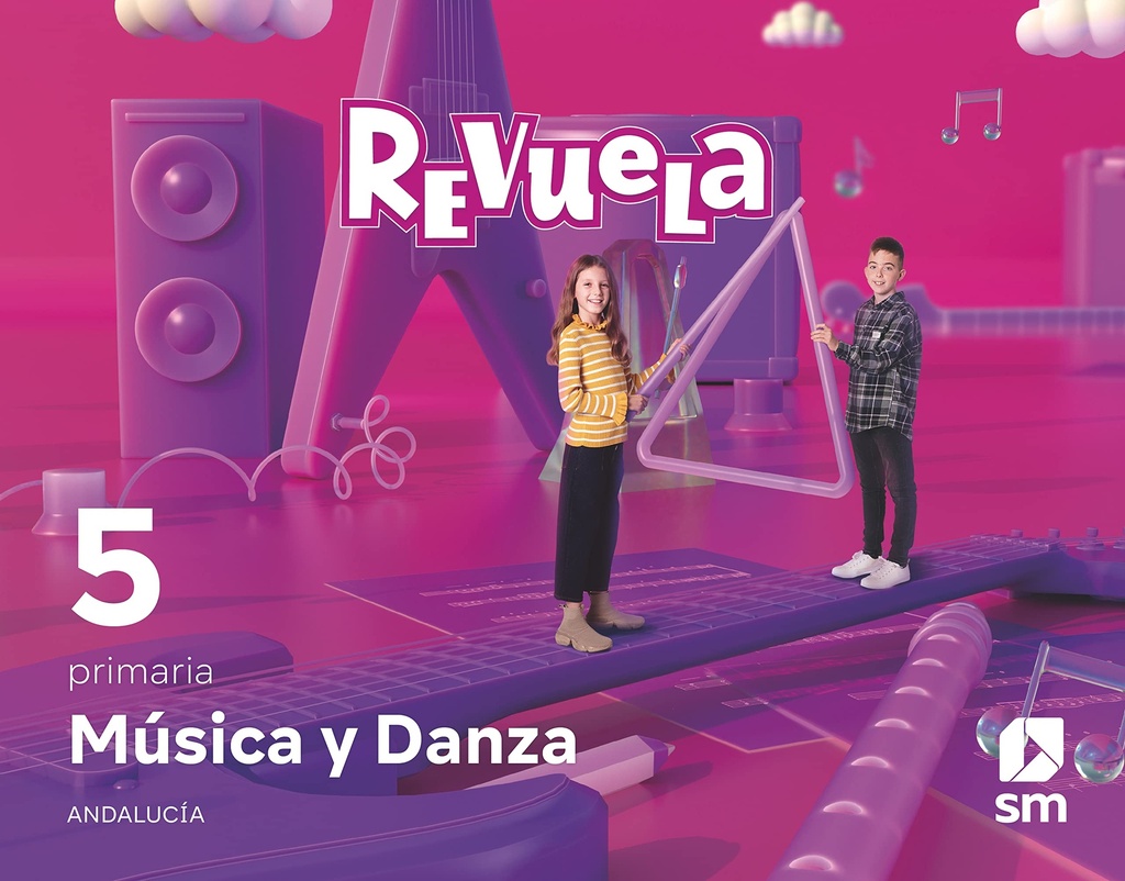 [9788413925486] Música y Danza. 5 Primaria. Revuela. Andalucía