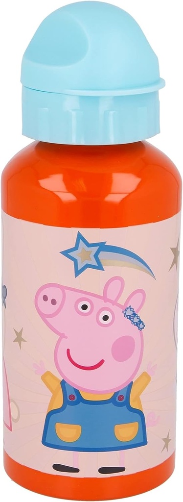 [41239] Botella Aluminio Peppa Pig 500ml