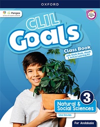 [9780190550486] CLIL Goals Natural &amp; Social Sciences 3. Class book Pack (Andalusia)