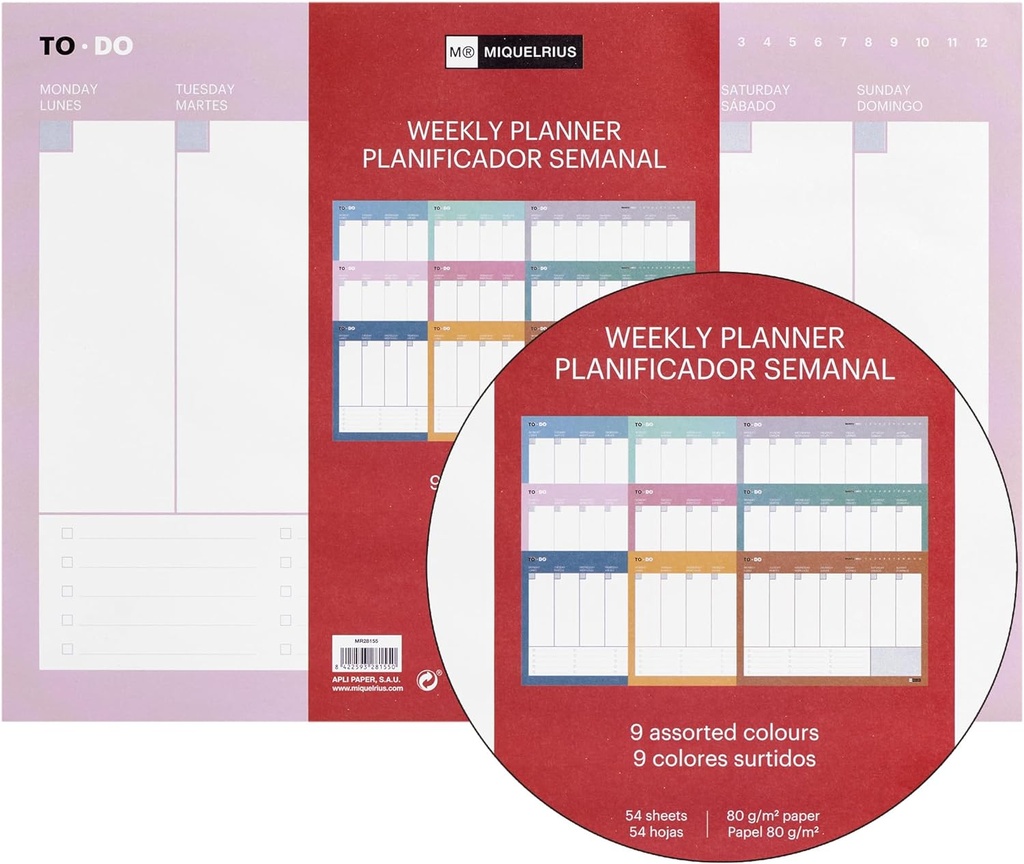 [MR28155] Planificador Mensual A3 80G 36H Horizontal TO-DO atemporal MR (copia)