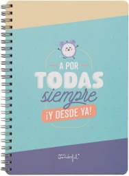 [WOA11052ES] Mr. Wonderful - Libreta pequeña - A por todas, siempre ¡y desde ya!