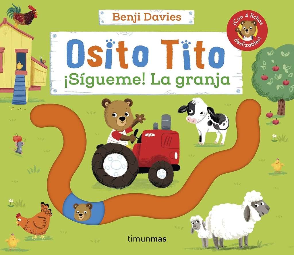 [9788408266785] Osito Tito. ¡Sígueme! La granja +1a