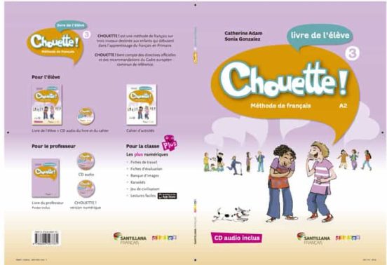 [9788496597761] Chouette 3 livre eleve + cd