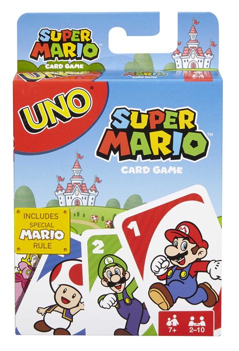 [8879613312402] Juego Uno Super Mario Bros