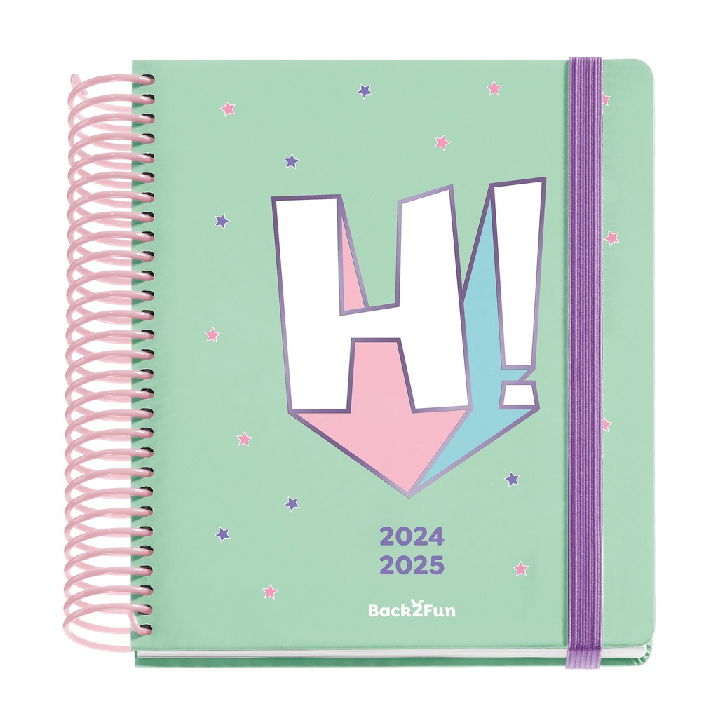 [MR26610] Agenda escolar 155x145 D/P H! 2024-2025 MR