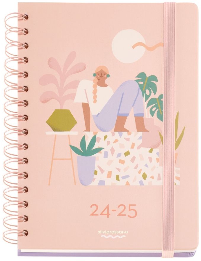 [MR26619] Agenda escolar Plus D/P HOME ROSSANA 2024-2025 MR