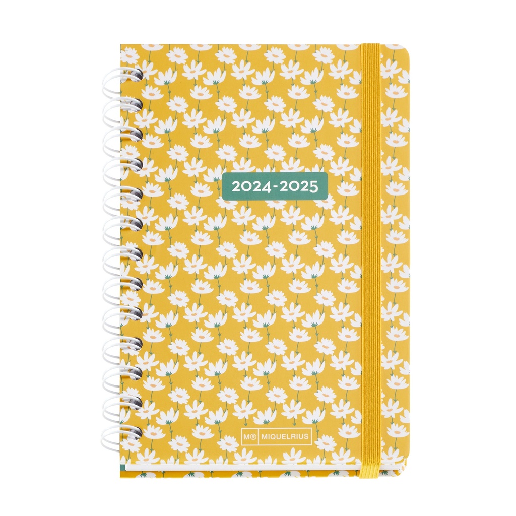 [MR26651] Agenda escolar Activa 117x174 S/V YELLOW 2024-2025 MR