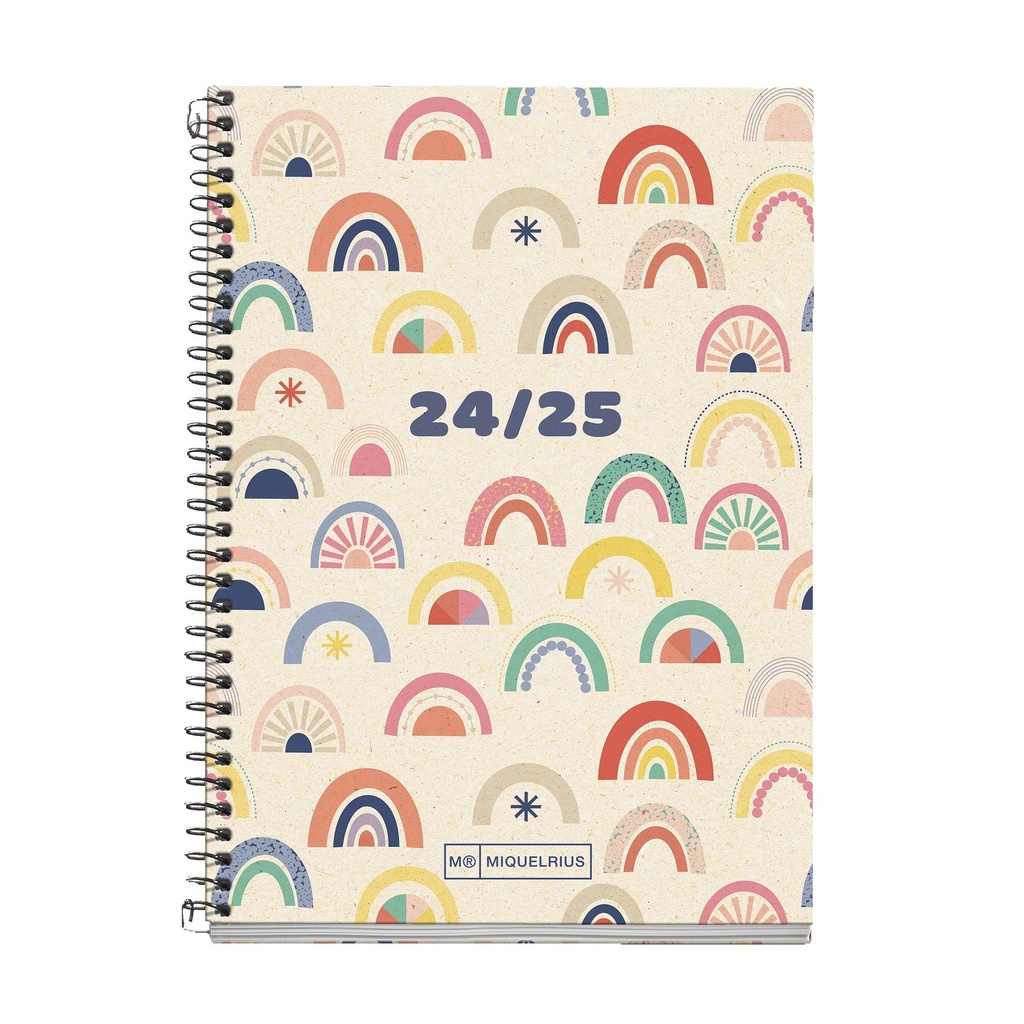 [MR26647] Agenda escolar Activa  S/V RAINBOW 2024-2025 MR