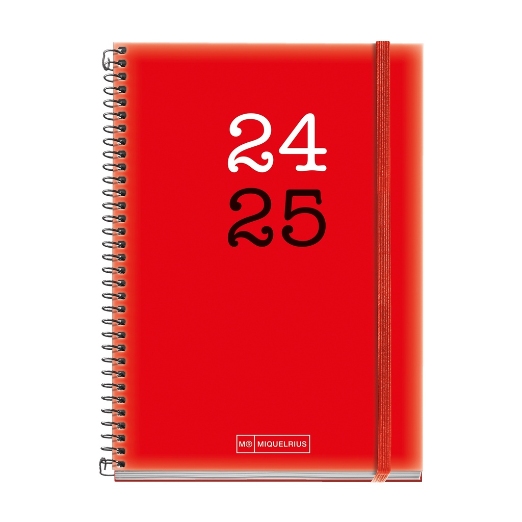 [MR26622] Agenda escolar Activa   D/P COLLEGE ROJO 2024-2025 MR