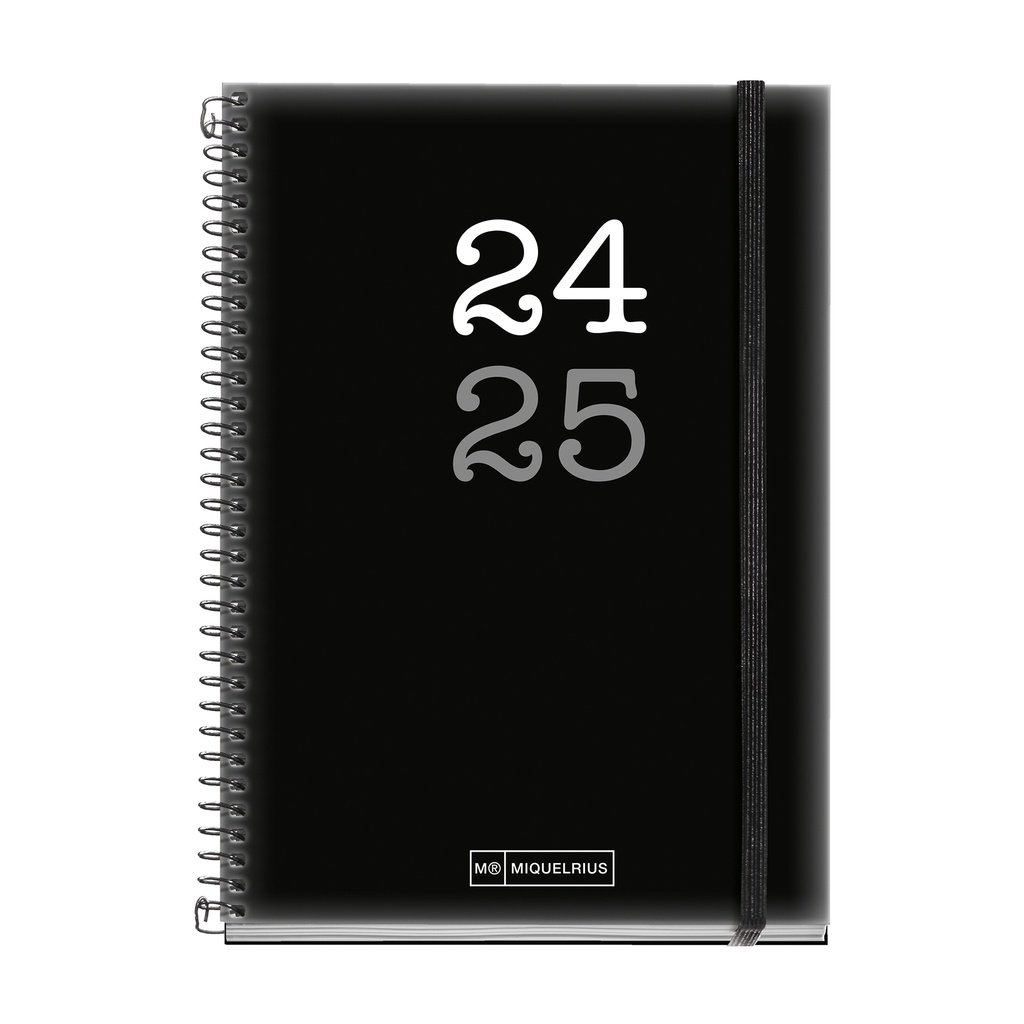 [MR26621] Agenda escolar Activa  D/P COLLEGE NEGRO 2024-2025 MR