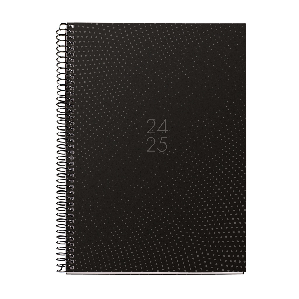 [MR34158] Agenda 18 meses Plus 155X213 S/V DOTS 2024-2025 MR