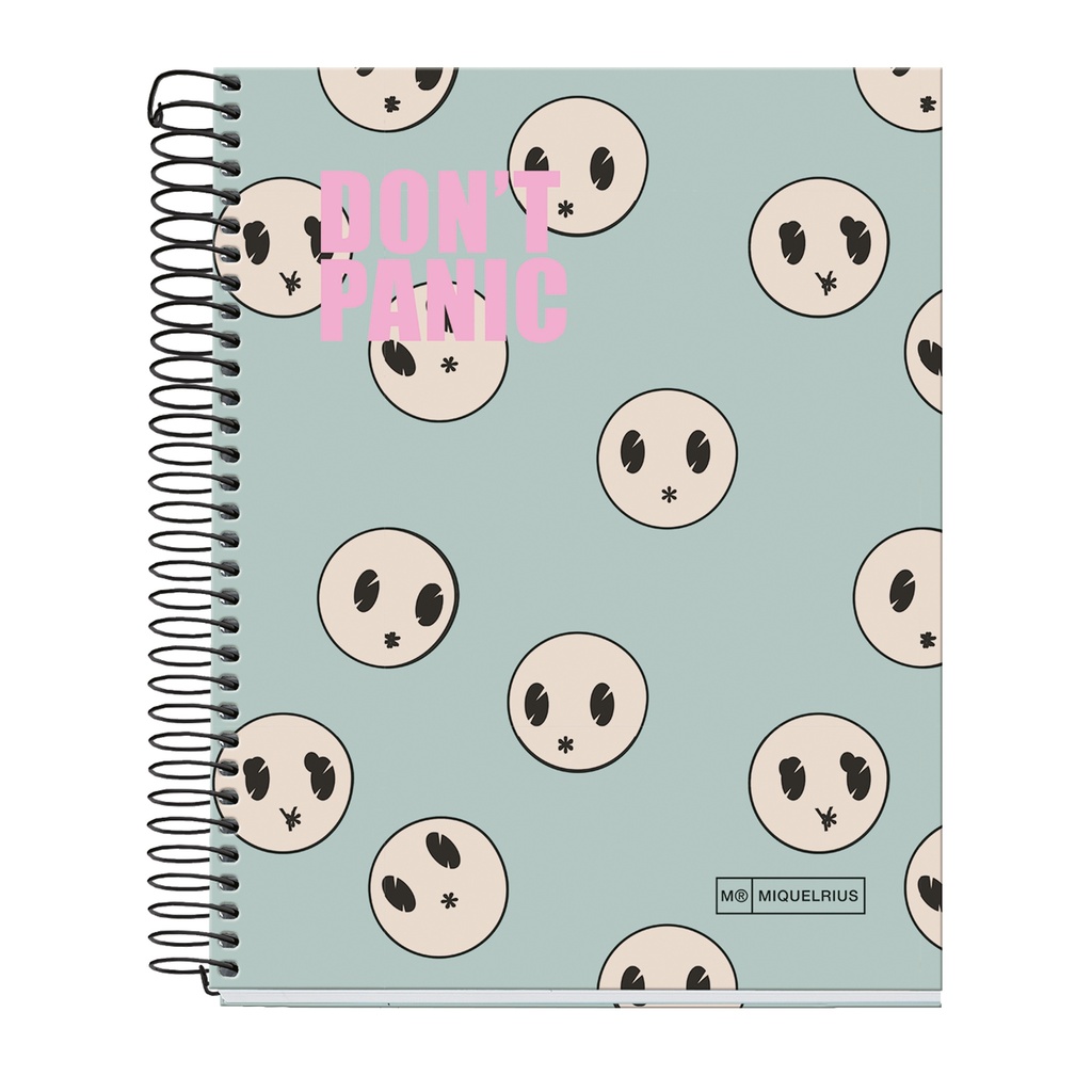 [MR4192] Notebook 4 A5 140 Cuadrícula 70g Don'T Panic MR_24