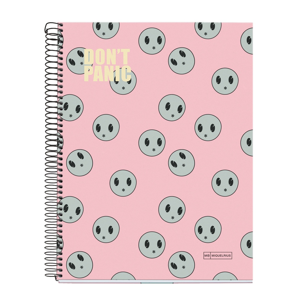 [MR4193] Notebook 4 A4 140 Horizontal 70g Don'T Panic