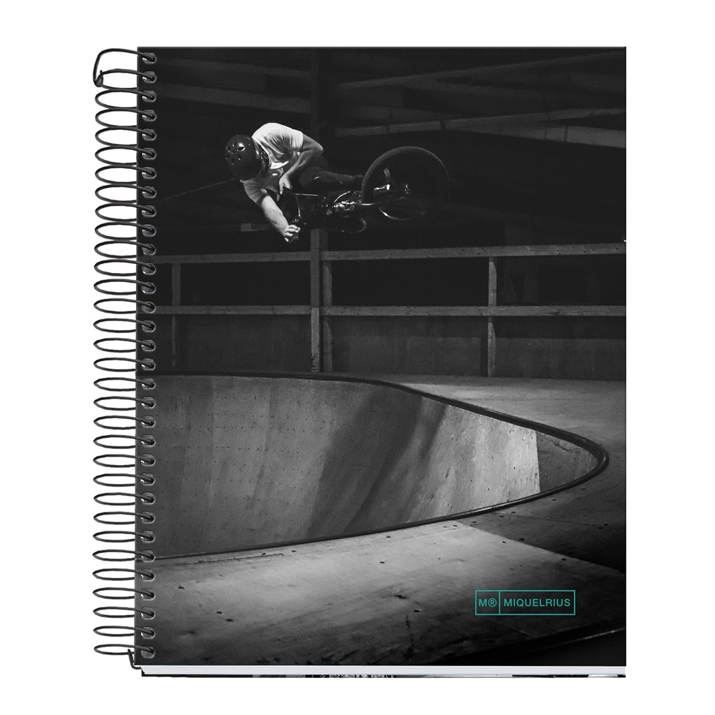 [MR4196] Notebook 4 A5 140 Cuadrícula 70g Skate Park MR_24