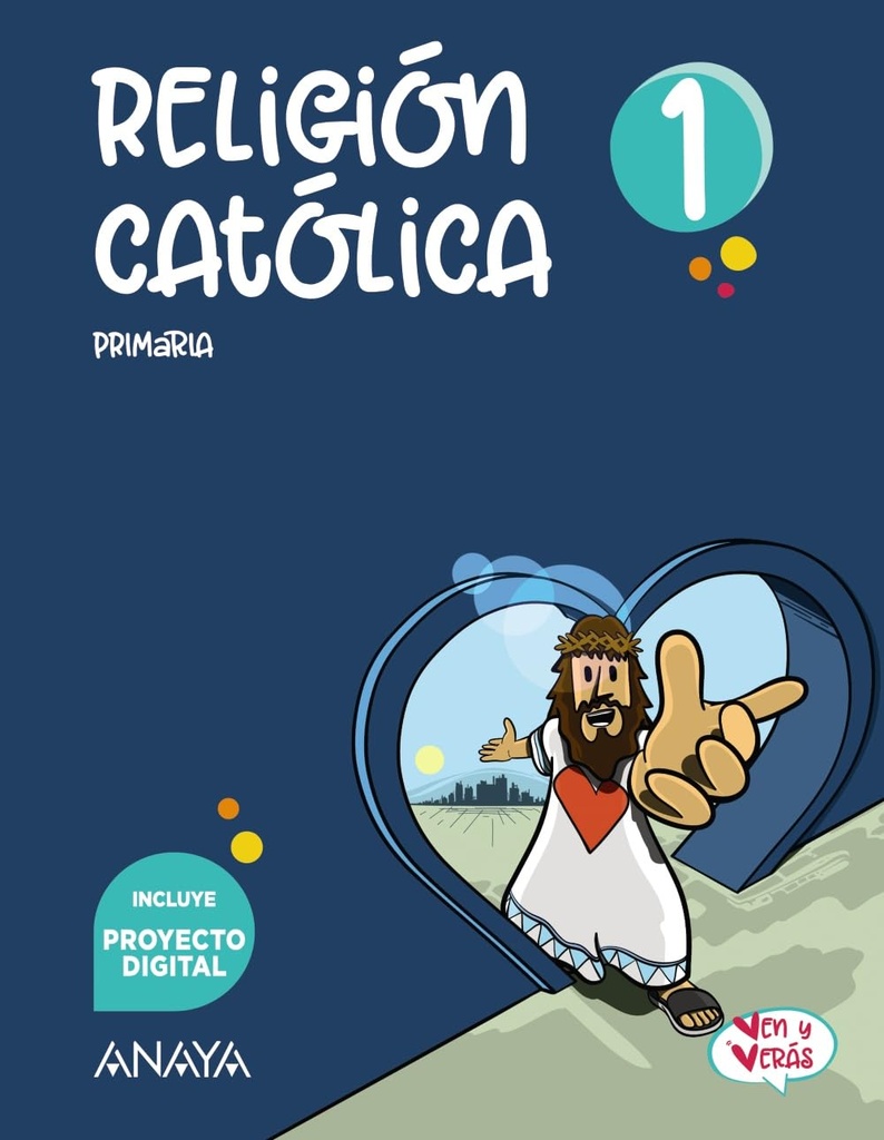 [9788414311844] Religión Católica 1 (Ven y Verás)